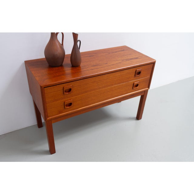 Mid-Century Modern Danish Teak Dresser, 1960s For Sale - Image 14 of 18