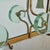 Italian Fontana Arte Style Brass + Glass Wall Mounted Coat Rack, 1950s For Sale - Image 12 of 18