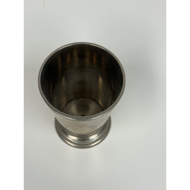 Antique Silver Plate Vase For Sale - Image 4 of 12