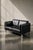 Mid-Century Modern Mid-Century Danish Modern Two-Seater Black Leather Sofa, 1970s For Sale - Image 3 of 18
