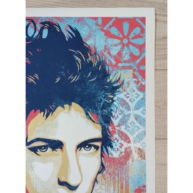 Shepard Fairey (Obey Giant), A Hard Rain's A-Gonna Fall, 2025, Silkscreen For Sale - Image 5 of 7