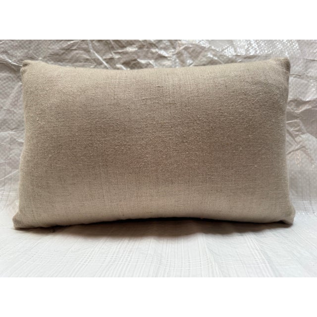 17th Century 7th Century Brussels Verdure Tapestry Fragment Pillow For Sale - Image 5 of 5