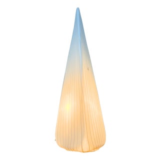 Vetri Murano Striped Pyramidal Lamp by Lino Tagliapietra for Effetre International, Italy, 1970s For Sale