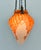 Schneider Le Verre Francais French Art Deco Cameo Pendant Light 1920s - Fougeres Lantern Wrought Iron For Sale - Image 9 of 15