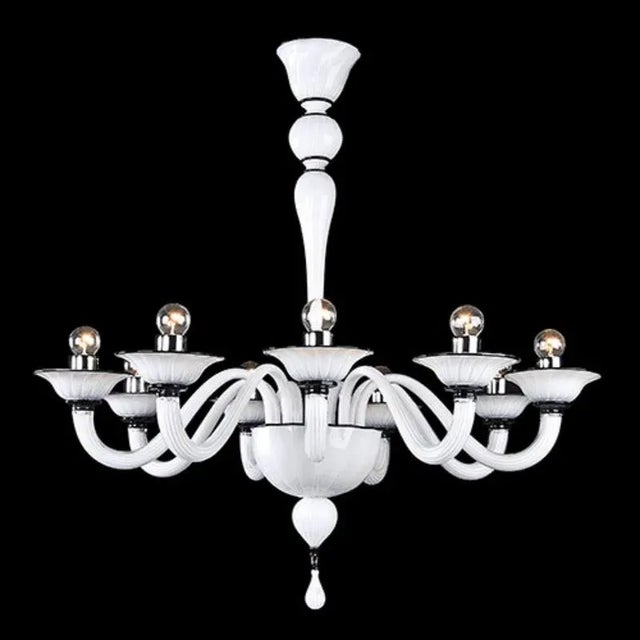 Fegalliano Fegsov09 Chandelier by Mazzega 1946 For Sale - Image 4 of 5