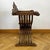 Florentine Renaissance Savonarola Chair in Carved Wood For Sale - Image 4 of 10