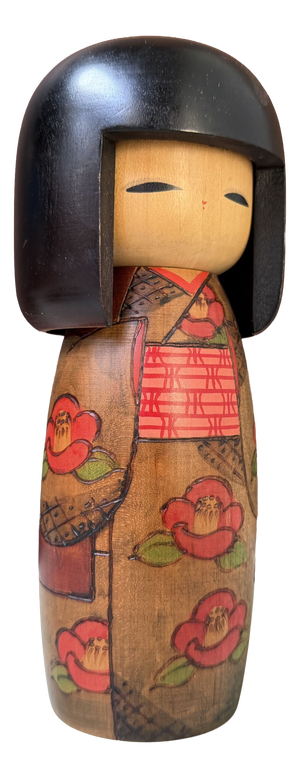 Vintage Gunma Kokeshi by Miyagawa Kunio, 1970s
