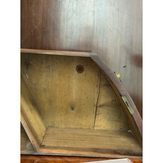 Wood English 18th Century George III Mahogany Demi-Lune Sideboard Circa 1790. For Sale - Image 7 of 14