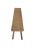 Not Yet Made - Made To Order Solid Teak Wood Bench With Softened Edges and Sculptural Leg Form For Sale - Image 5 of 8