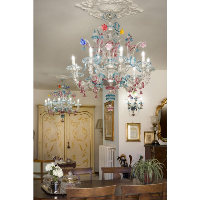 Ca Rezzonico Chandeliers in Murano Blown Glass, Set of 2 For Sale - Image 15 of 15