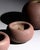 Reduction Glazed Ceramic Vase and Bowls by Mario Enke Studio Pottery, 1980s, Set of 3 For Sale - Image 6 of 18