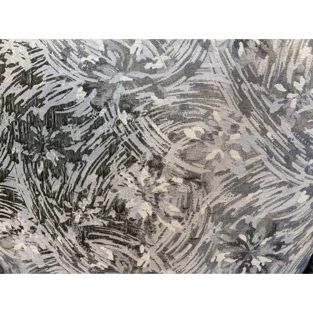 Vintage Modern Patterned Wood and Cane Lounge Chairs For Sale - Image 13 of 13