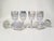 Baccarat Antique Crystal Bordeaux No. 4 Wine Glasses from Baccarat, 1890s, Set of 6 For Sale - Image 4 of 8