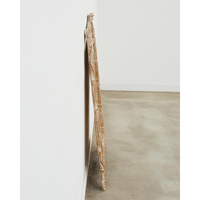 Italian Carved Twig Branch Faux Bois Wall Mirror For Sale In Sacramento - Image 6 of 12