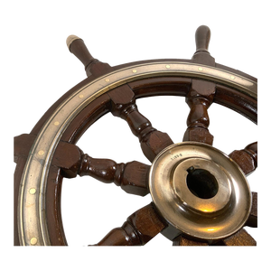 Antique Eight Spoke Ships Wheel