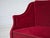 Danish 2-Seater Sofa in Red Velour with Ash Legs, 1970s For Sale - Image 17 of 18