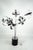 Metal Space Age Italian Metal Floor Lamp with Floral Shades, 1970s For Sale - Image 7 of 14