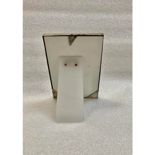 Art Nouveau 1990s Vintage Silverplate Art Nouveau Photo Frame For Sale - Image 3 of 8