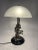 Lamp with Dolphins in Silvertone, 1980s For Sale - Image 9 of 11