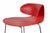 Red Maxima Stools by William Sawaya and Paolo Moroni, Italy, 1990s, Set of 7 For Sale - Image 4 of 9