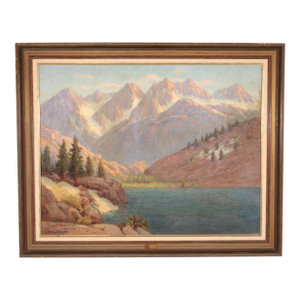 High Sierras Landscape Painting by Frederick Carl Smith (1886-1955)