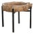 French Farmhouse Dough Bowl End Table For Sale