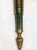 20th Century, Louis XVI Style Three-Light Gilded Bronze and Faux Malachite Sconce For Sale - Image 4 of 6