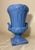 American Large Antique Early 20th Century Blue Drip Glaze Fulper Urn Planter Vase For Sale - Image 3 of 12