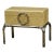 1960s Faux Burl Karl Springer Style Chest For Sale