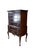 This is a vintage Queen Anne style two-piece mahogany highboy chest manufactured by the Kaplan Furniture Company of...