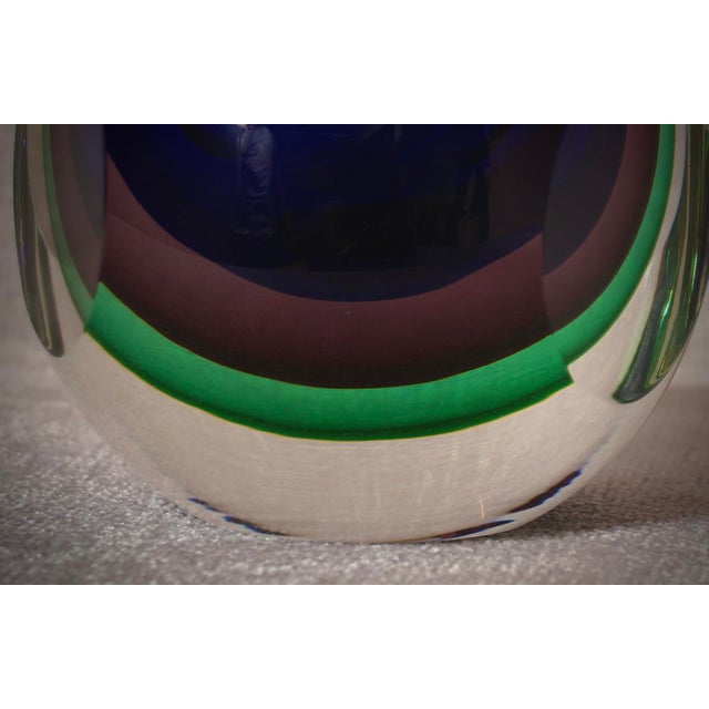 Mid-Century Modern Mid-Century Modern Murano Glass Perfume Bottle, 1990 For Sale - Image 3 of 12