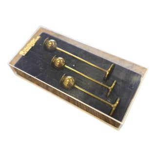 Tulip Candlesticks by Pierre Forssell for Skultuna, 1960s, Set of 3 For Sale