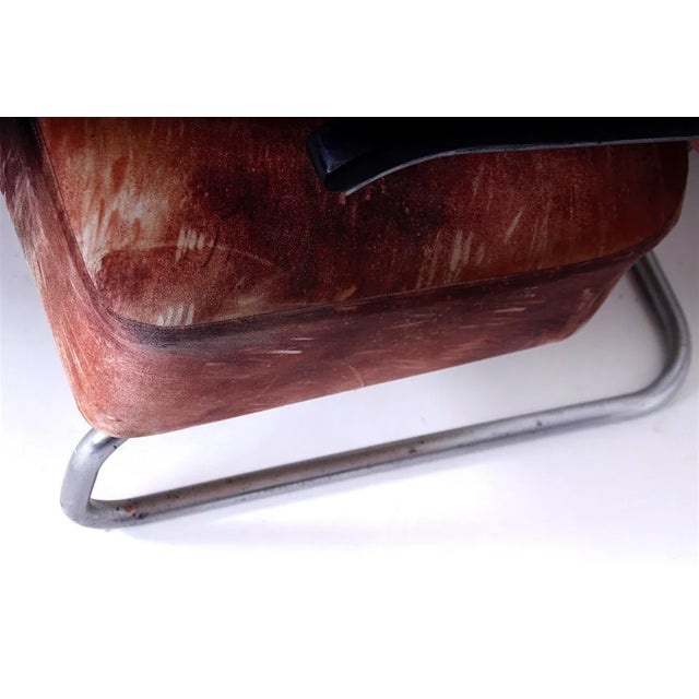 1930s Chrome Armchairs by Mücke & Melder, 1930s, Set of 3 For Sale - Image 5 of 8