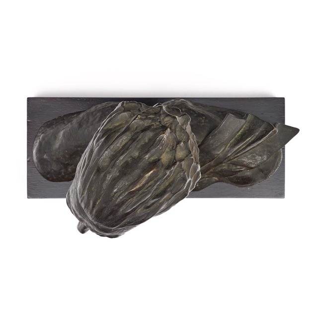 1920s French Vintage Bronze Jean Mermoz Bust by Charles Ruchot For Sale - Image 5 of 9