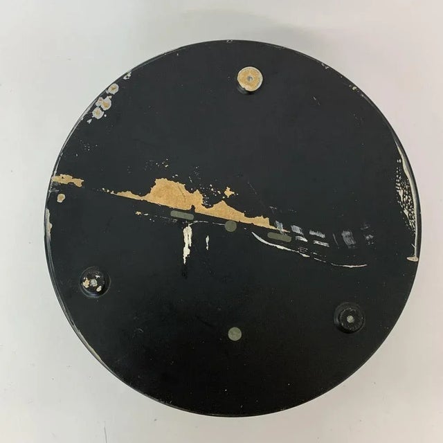 Metal Mid-Century Glass Ceiling Lamp, 1970s For Sale - Image 7 of 8