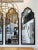 Black Moorish Wood Full Length Mirror For Sale - Image 4 of 6