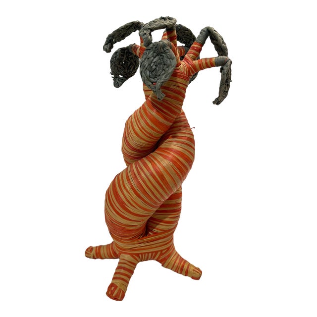 Baobab Tree Sculpture, Madagascar, Handcrafted For Sale