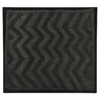 Framed Showo Raphia Wall Hanging, Congo For Sale