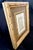Vintage Traditional Gold Toned Wood Reed & Leaf Hollywood Regency Style Crystal Art Gallery Frame 5 X 7. For Sale In Denver - Image 6 of 8