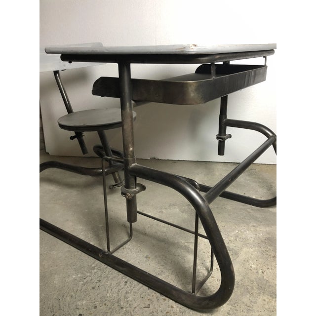 Vintage American School Desk For Sale - Image 6 of 9