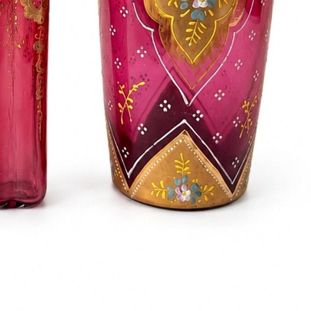 Crystal Jugs and Flowerpot, Set of 3 For Sale - Image 5 of 6