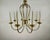Stunning vintage chandelier, a true piece of german design history from the renowned manufacturer sische leuchten, dated...