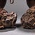 Pair of Antique Gilt Bronze Guardian Lion Figurines, 7400g Total, High Relief For Sale - Image 10 of 10