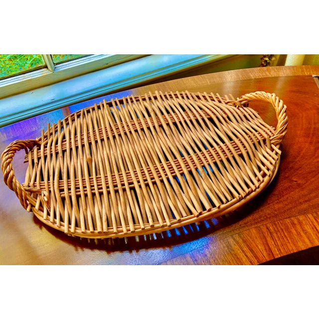 This vintage tray is a classic in casual entertaining. While the style is reminiscent of French Country, it is completely...
