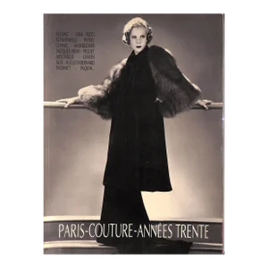Paris-Couture-Annees Trente Book 1987 Garnier, Guillaume