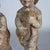 Italian Carved Wood Putti Musician Figures With Glass Eyes C1920 For Sale - Image 6 of 11