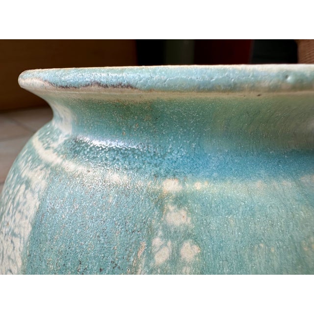 Studio Ceramic Art Vase with Modernist Graphic Decor by Helle Stenberg for Pottestuen, Denmark, 1960s For Sale - Image 17 of 18