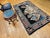 Chinese Antique Ningxia Pictorial Rug, Wool Pile, Scenic Landscape, Western China, 1890s For Sale - Image 3 of 12