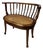 Vintage Cane Armchair, 1940s For Sale
