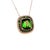 Diamond Tourmaline Garnet Pendant Necklace 17" 9.13 TCW GIA Certified $9,795 213257 This is a Unique Custom Made Glamorous...